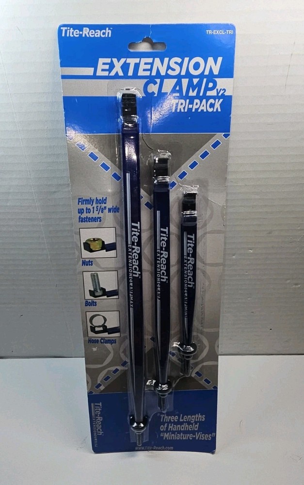Tite Reach Extension Clamps V2 Tri-Pack