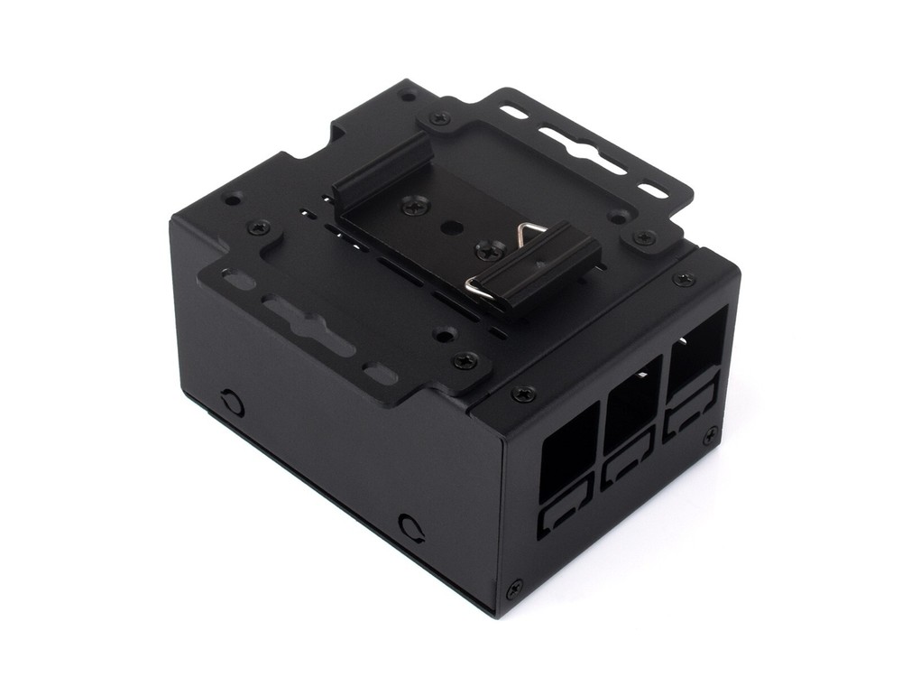 Waveshare Industrial Grade Metal Case D for Raspberry Pi 5 Larger Internal Space