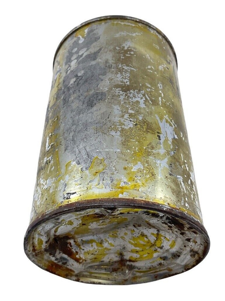 WW2 British RAF Water Drinking Tin Escape Evasion Kit EMPTY RARE