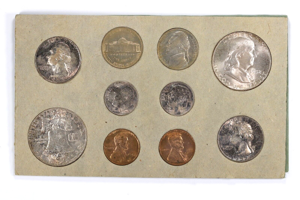 1952-P Partial Mint Set OGP