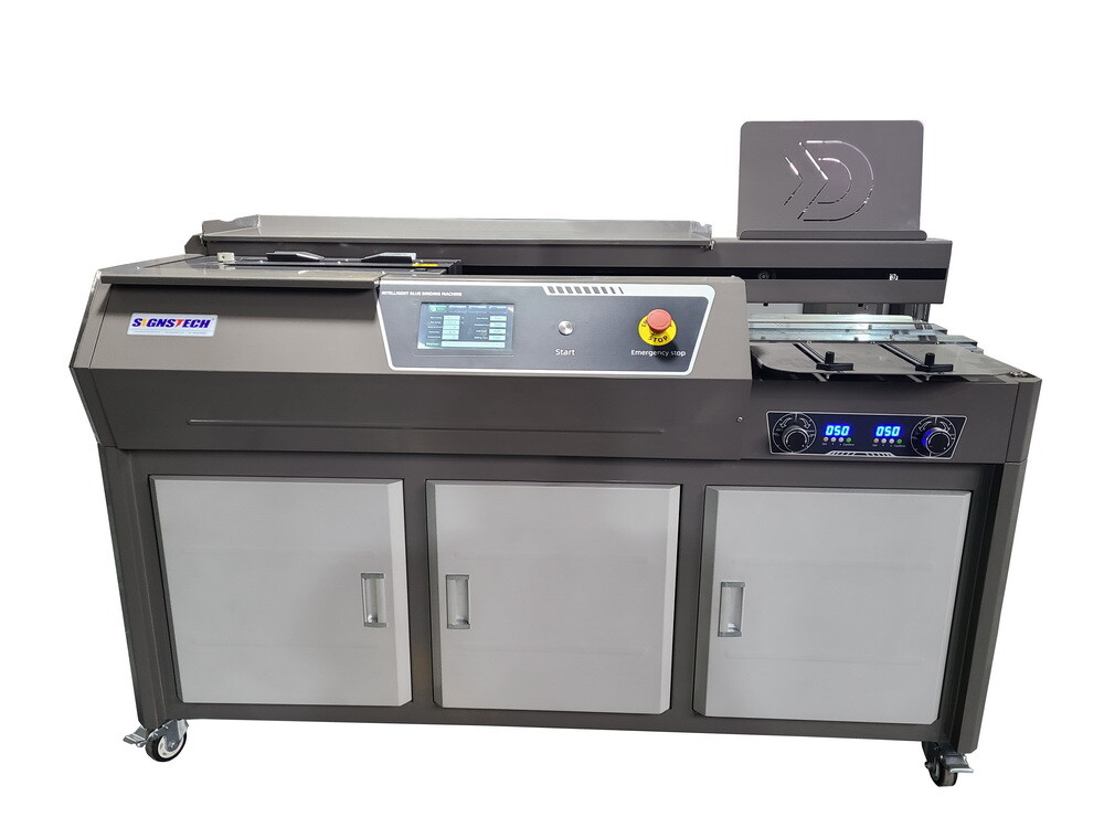 New A3 Automatic Perfect Binding Machine Side Gluing,EVA Book Binder Free Glue