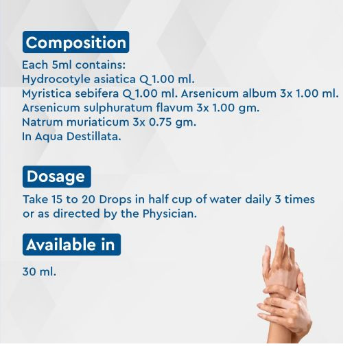 Allen A21 Homeopathy Leucoderma Drops (30ml)