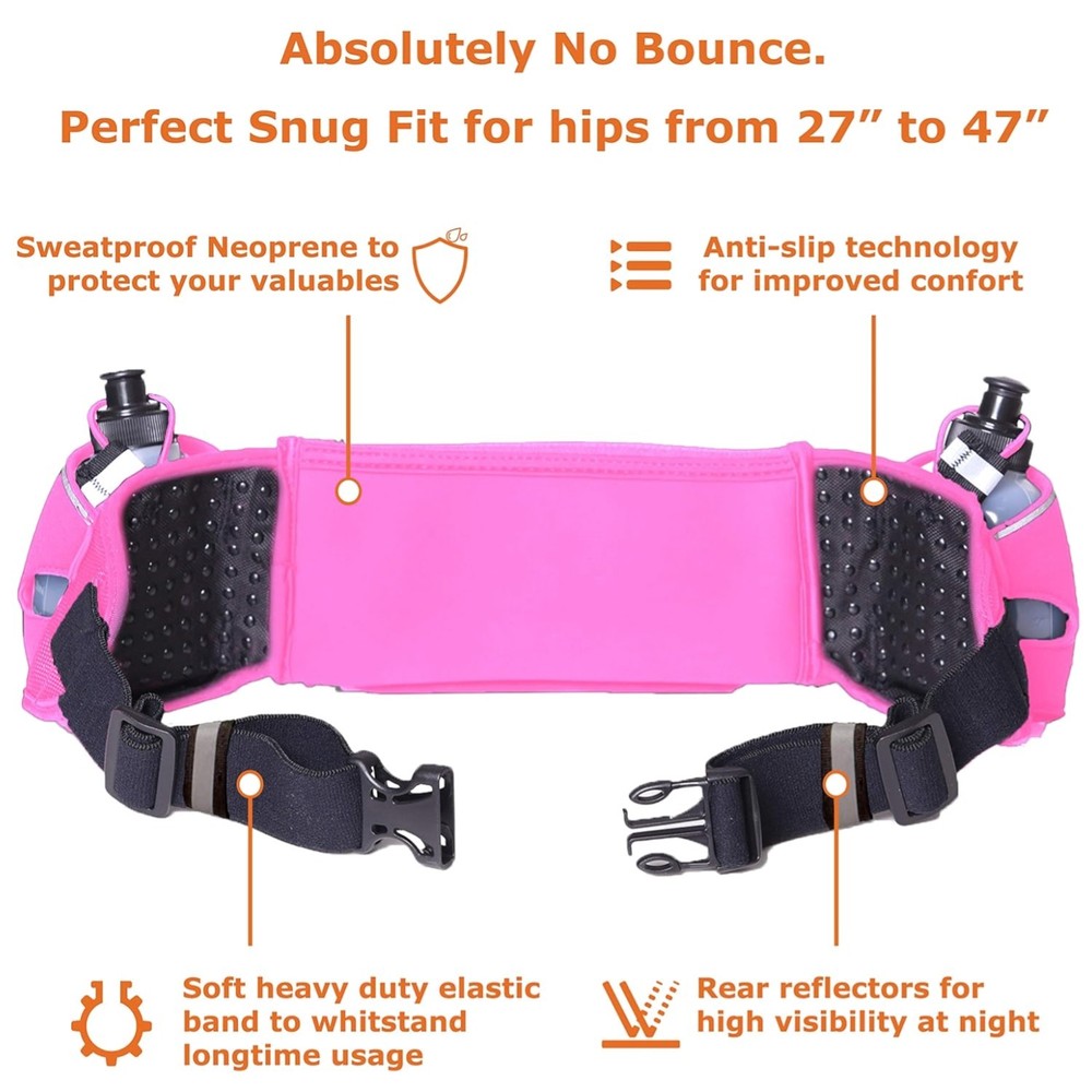Comfortable Hydration Belt for Active Lifestyles