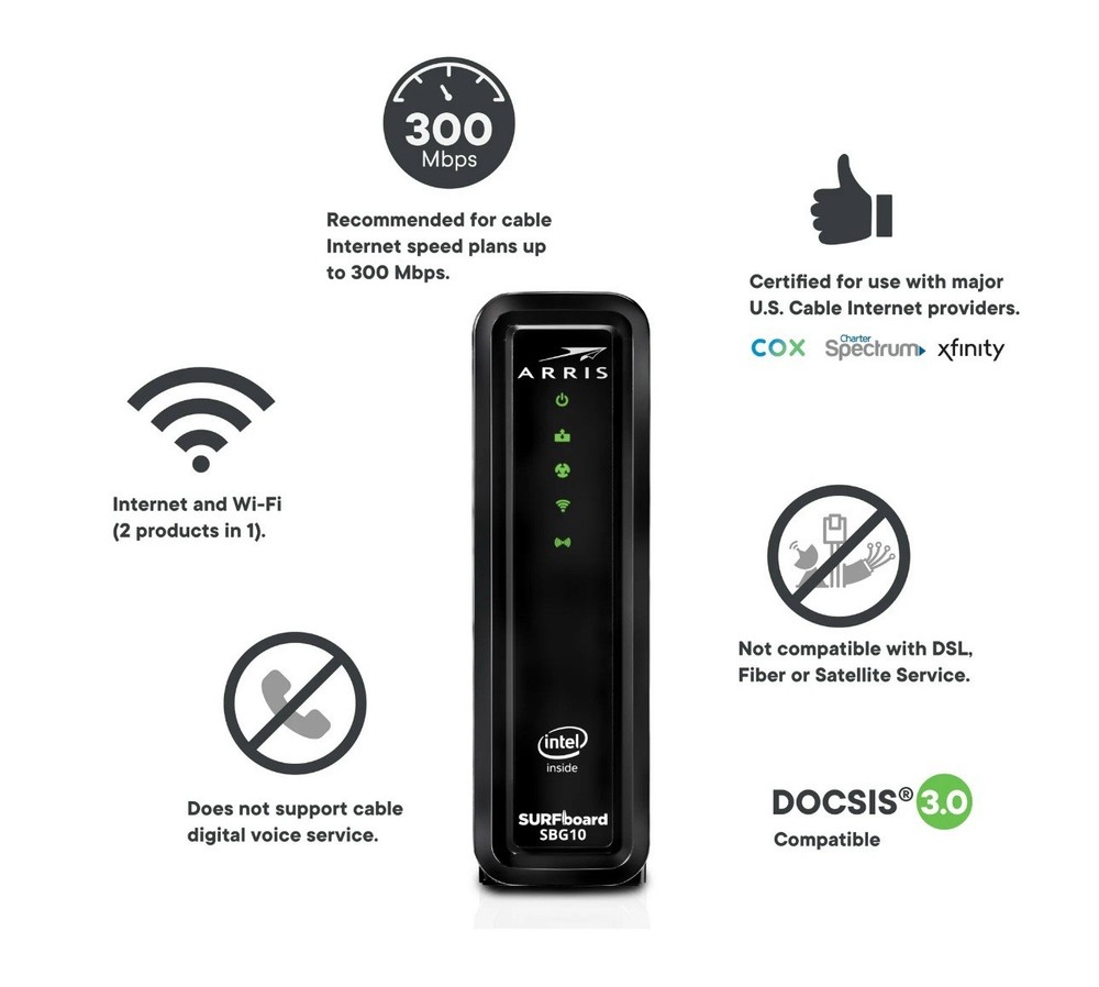 ARRIS Surfboard Docsis 3.0 Cable Modem