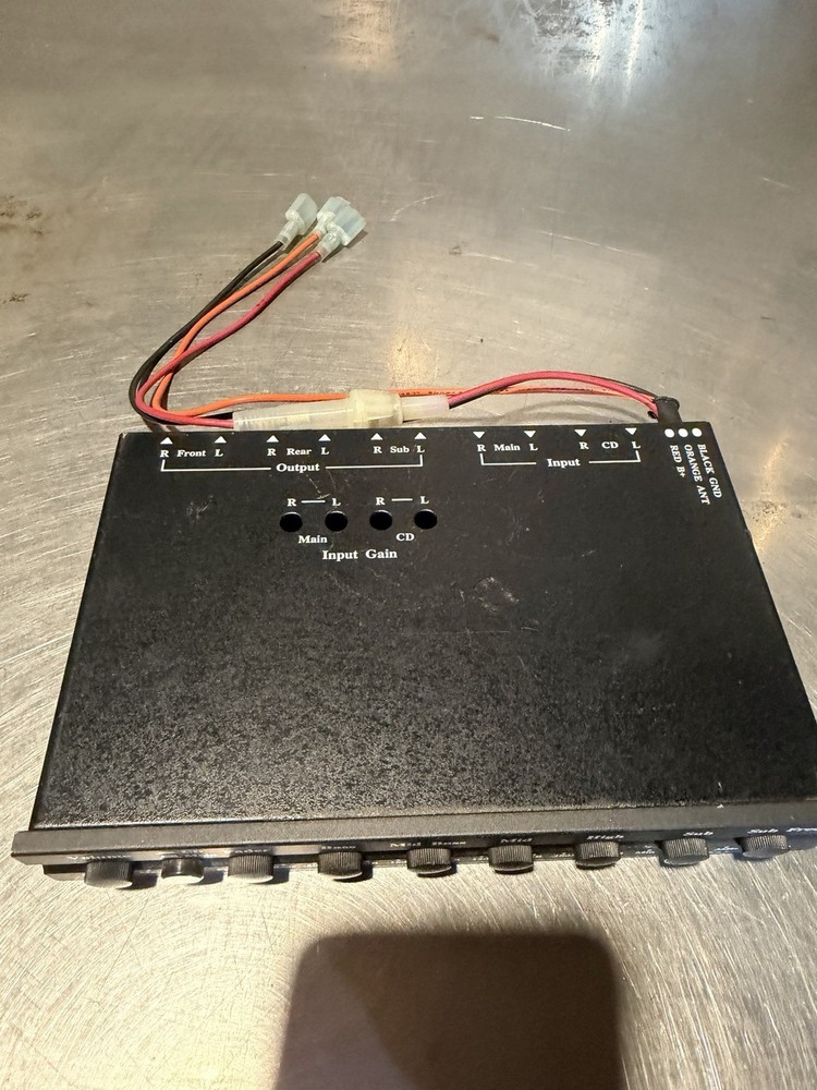 Earthquake EQ-4000PX Car Equalizer
