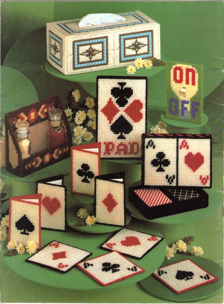 Creative Projects for Plastic Canvas" ©1982 Leisure Arts Needlepoint Leaflet 213