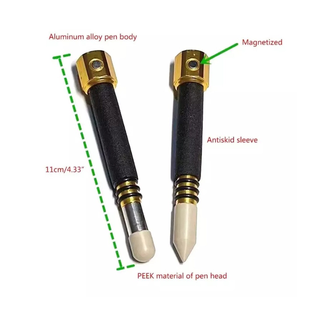 PDR Dent Repair Knockdown Tapper Tool Set 4pcs Aluminum with Replaceable Tips M6