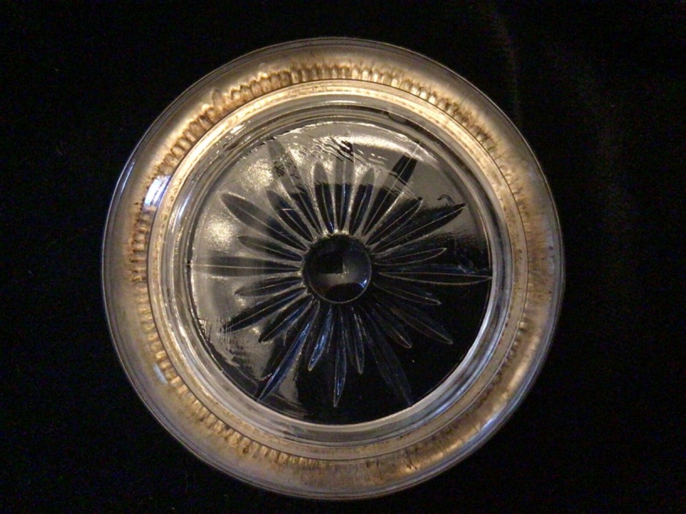 Frank M. Whiting & Co. - Coaster/Sterling Silver Rim