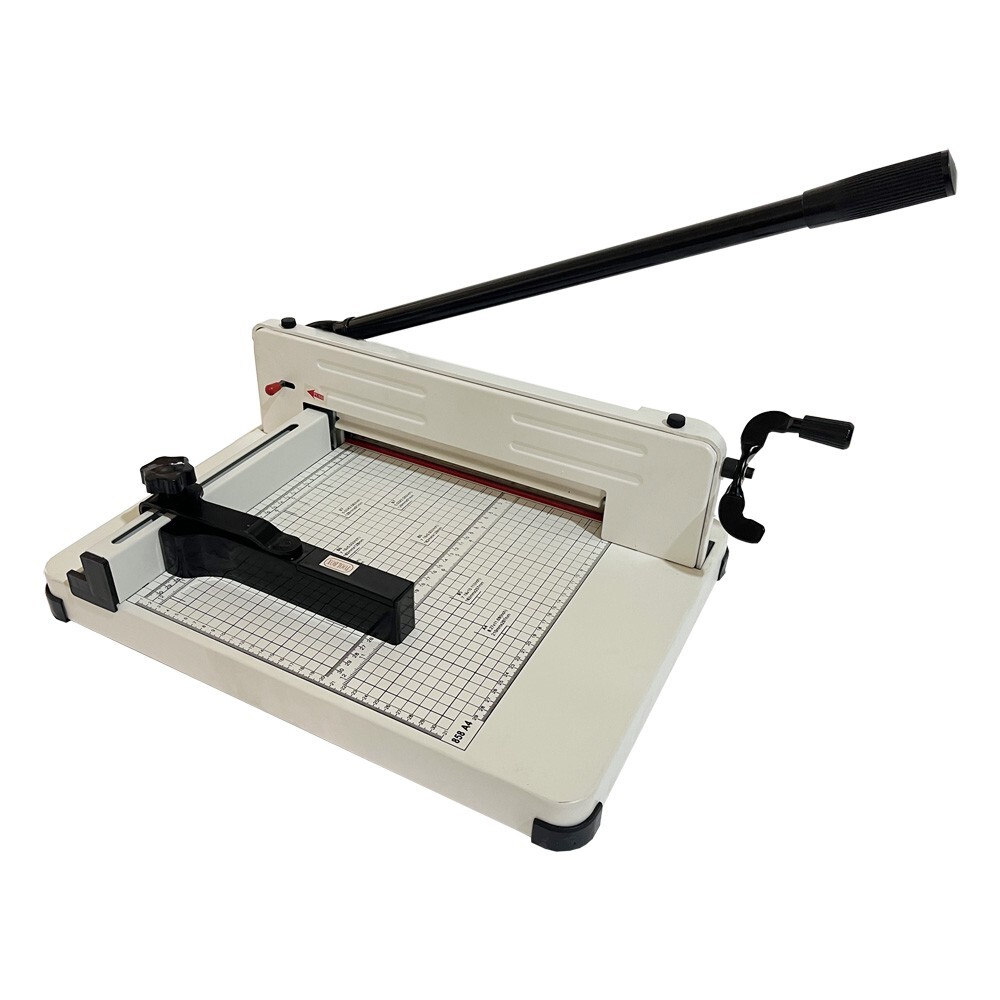 12" A4 Width Guillotine Paper Cutter Heavy Duty Stack Paper Trimmer Blade Scrap