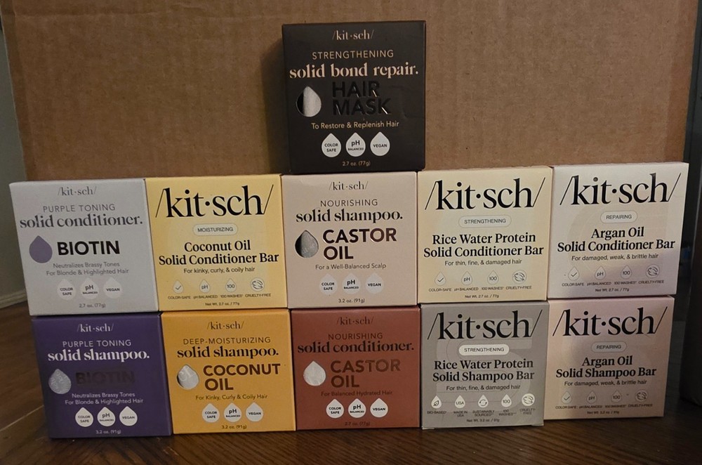 kitsch shampoo bar and conditioner
