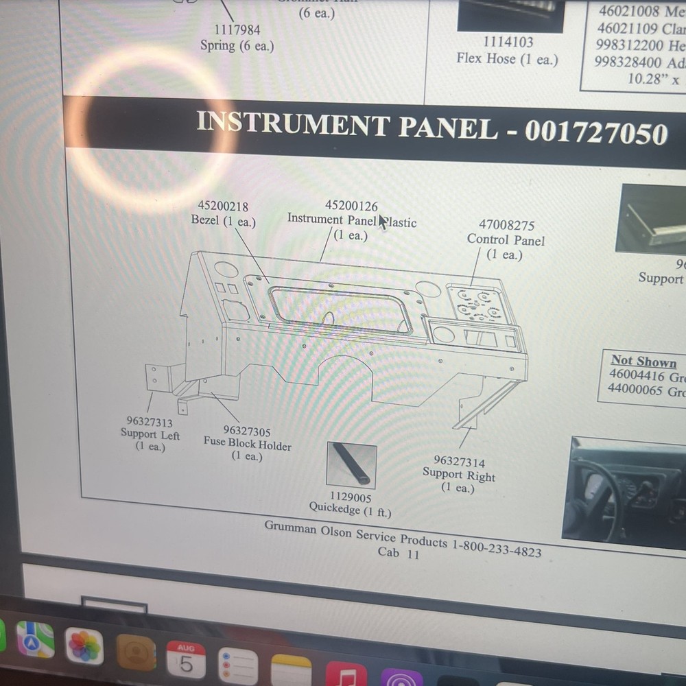 Workhorse Instrument Panel