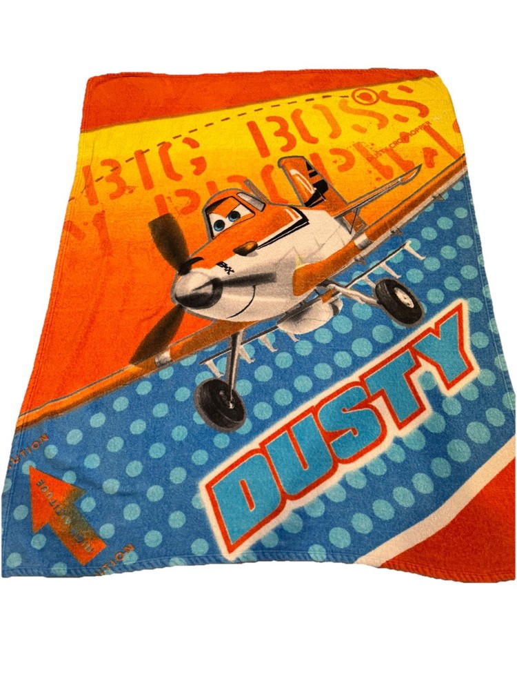 Disney Planes Dusty Crophopper Plush Throw Blanket