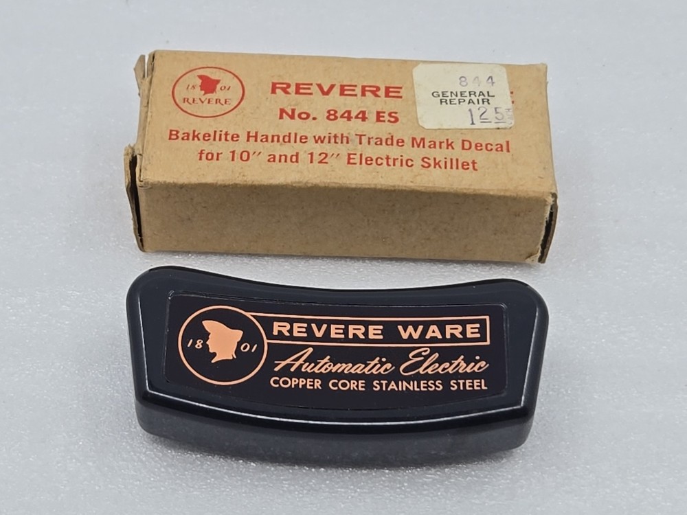 Revere Ware Automatic Electric Skillet HANDLE Model #844 ES Replacement Bakelite