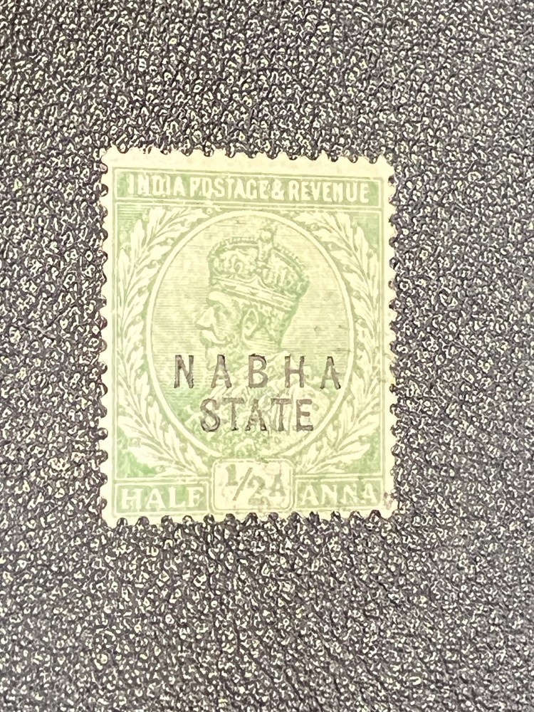 India State Nabha stamp 41 MH