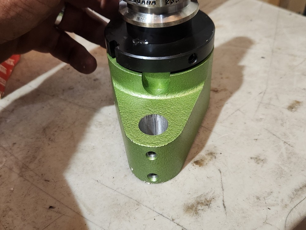 TECNARA CNC TAPPING HEAD ADAPTER 235-804-4 green