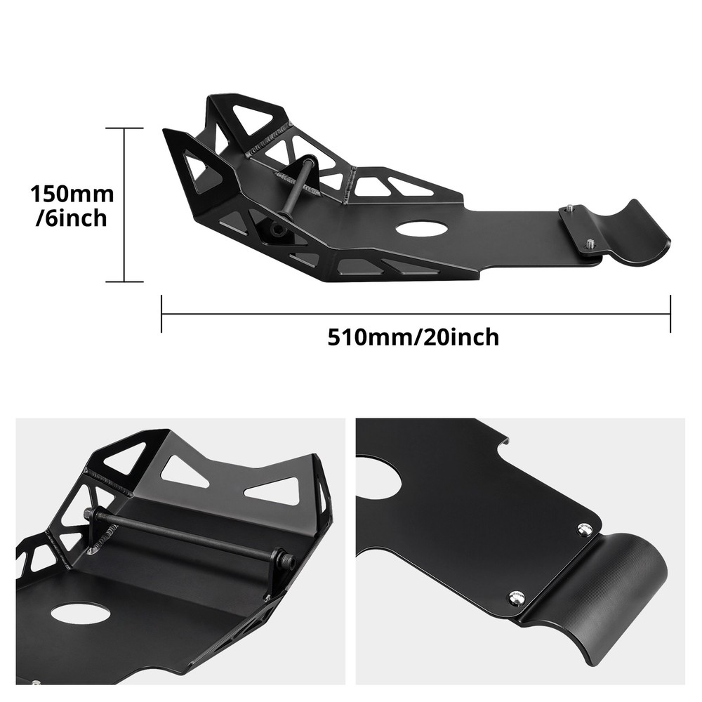 NICECNC Front Skid Plate Engine Guard Protector for Suzuki DR650 1996-2025