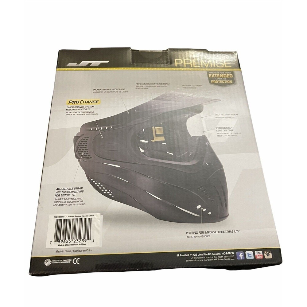 Headshield JT Premise Pro Change Lens & Foam Quick Change System One Size
