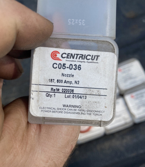 11 Centricut C05-036 020036 PAC500 Plasma Cutter Torch Nozzle Tips hyper therm