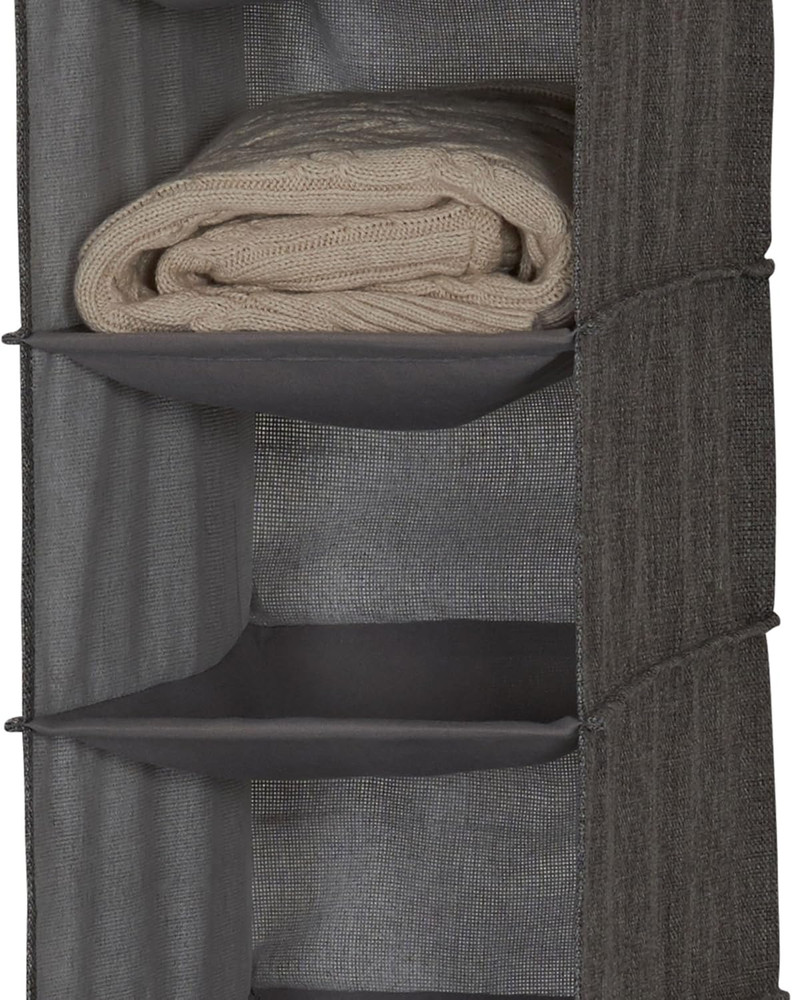 10-Shelf Wide Hanging Shoe Organizer, Soft and Durable Polyester, Versatile, Bre