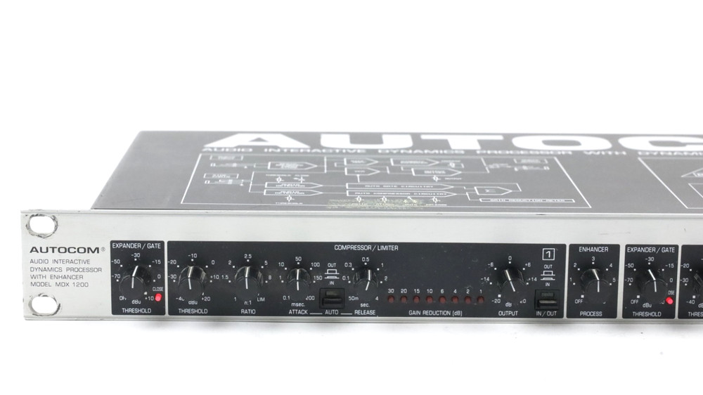Behringer Autocom MDX1200 Interactive Dynamics Processor Dynamic Enhancer