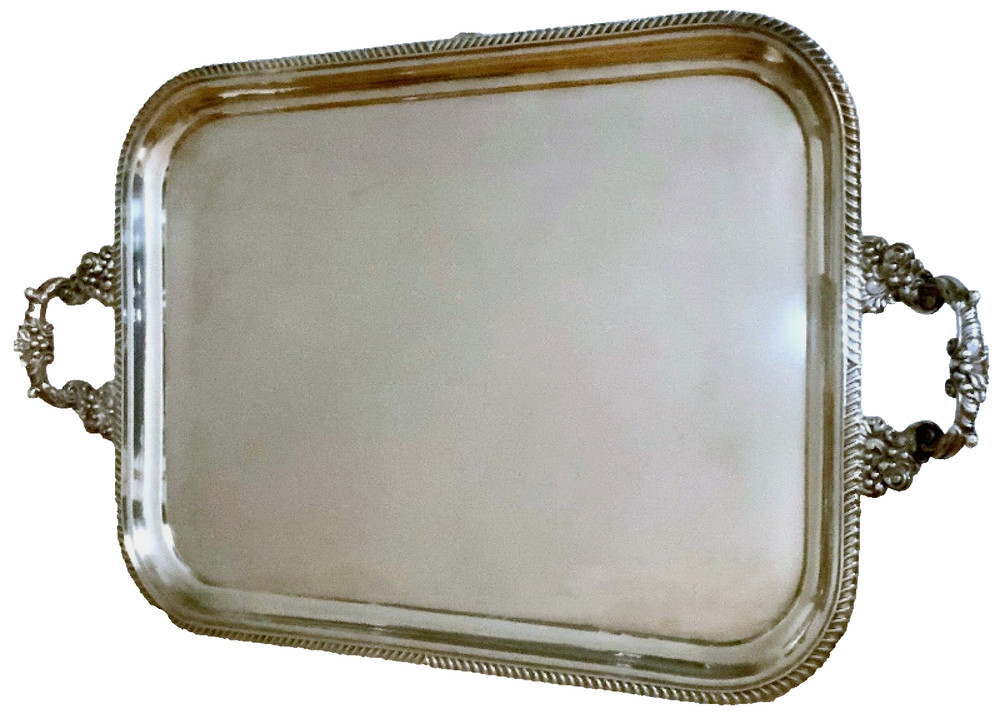 GEORGE JACKSON DAVID FULLERTON Sterling Silver Tray | 4,811 grams