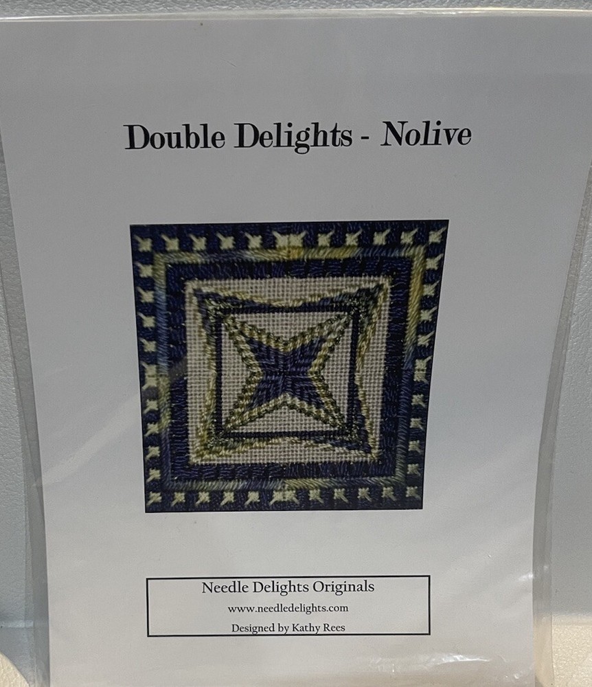 NOLIVE~  Needle Delight Original Counted Needlepoint Pattern by Kathy Rees