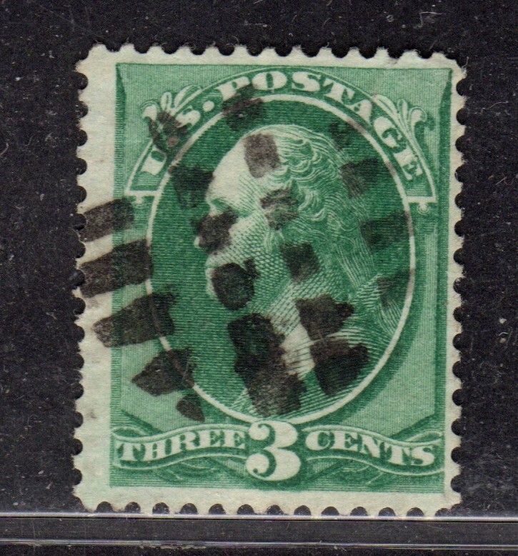 Fancy Cancel US Scott A46 Type Used - Beautifully Cancelled (Single)