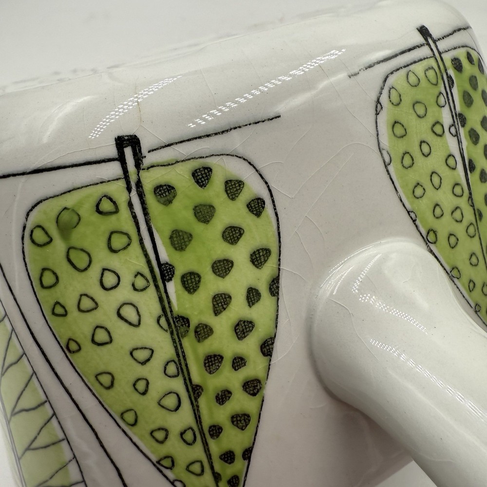 Rorstrand Ovenware Garden Series 1960s MCM Lidded Pot & Rectangular Baking Dish