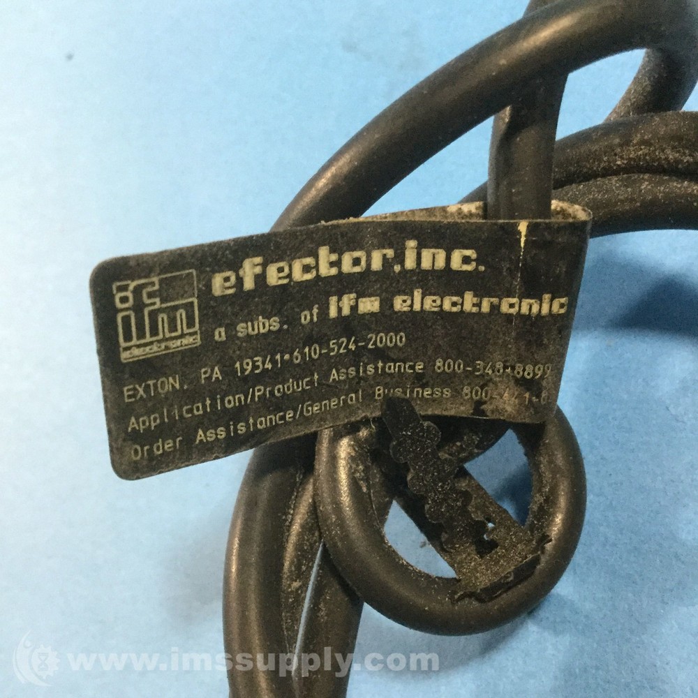 Ifm KI5207 Capacitive Sensor, 2 m Cable, M30 x 1.5 7803