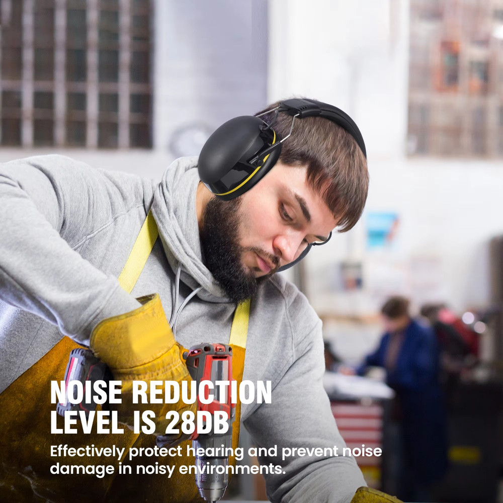 Wireless Bluetooth Hearing Protection Ear Muffs for Work & Hunting
