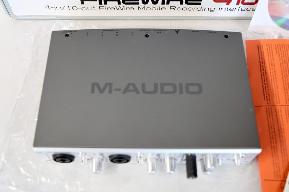 M-Audio FireWire 410 Digital Recording Interface - READ