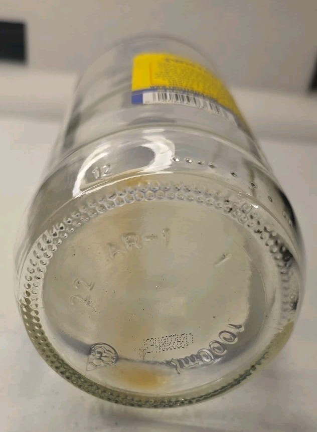 Twisted Tea Whiskey Bottle - Empty 1 Liter