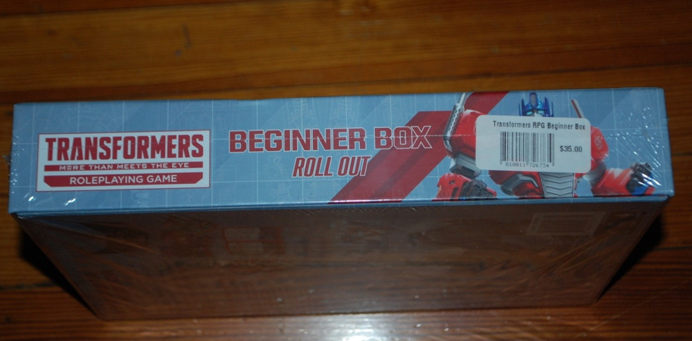 Transformers Roleplaying Game Beginner Box Roll Out-Renegade Game Studios Hasbro