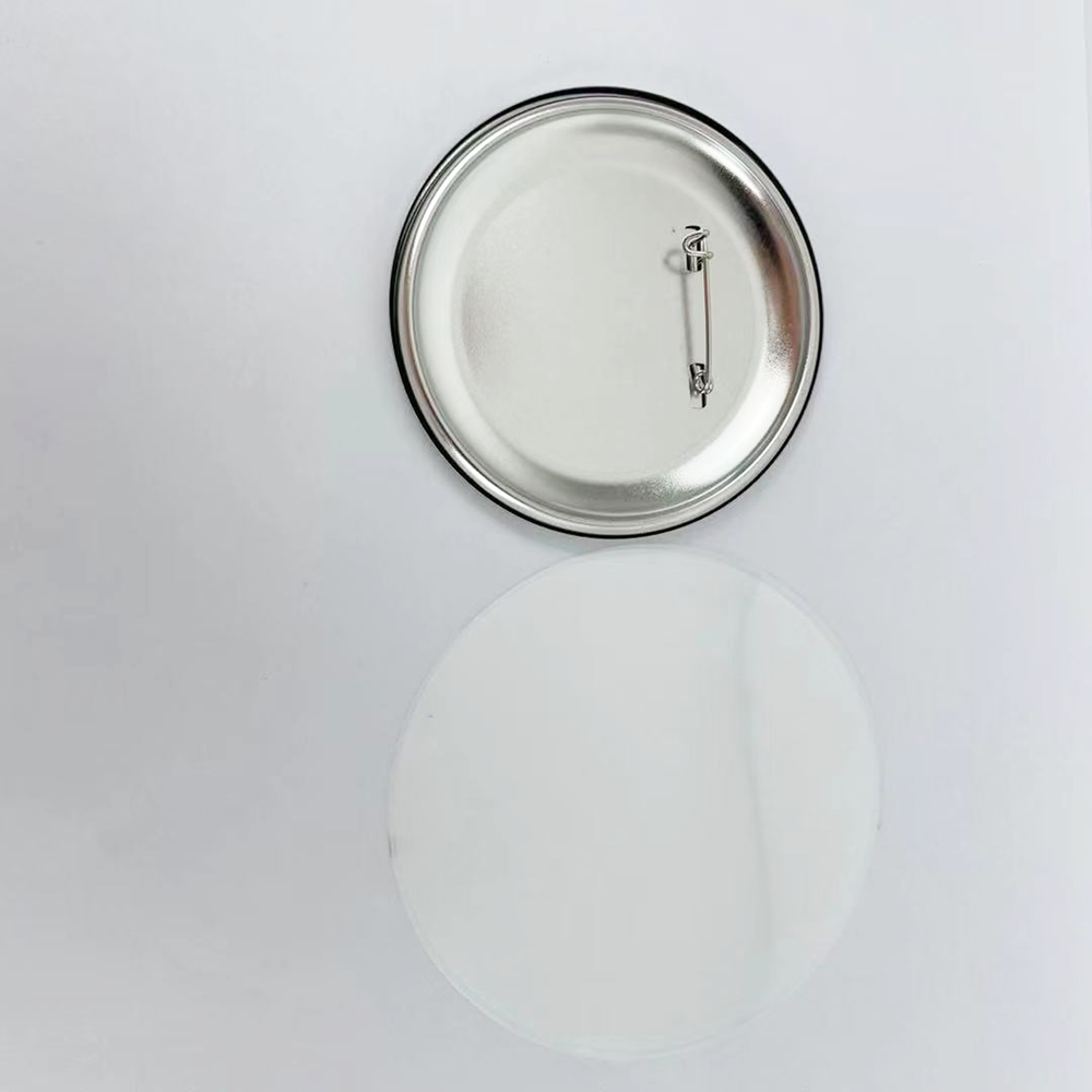 Metal Pin Back Button Badge Making Crafting Tools 58mm 100 Sets/Pack