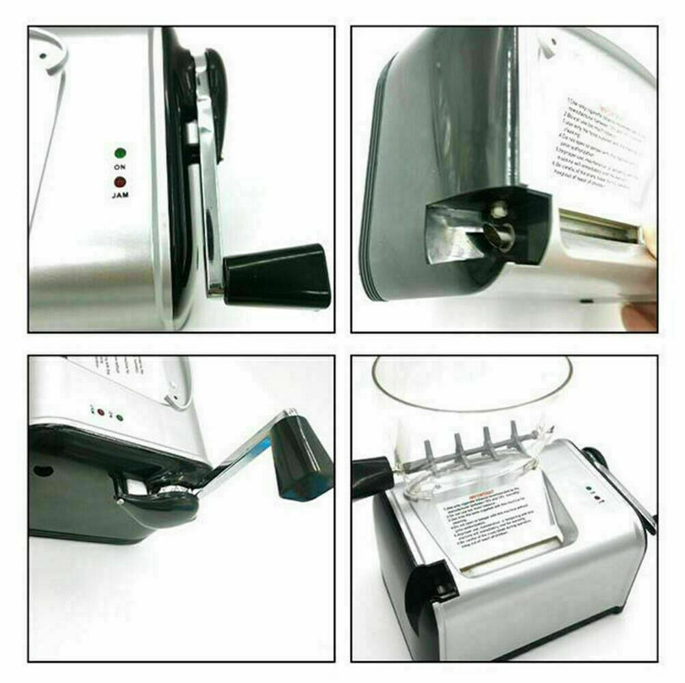 New 220v Auto Electric Cigarette Rolling Machine Automatic Tobacco Roller Maker
