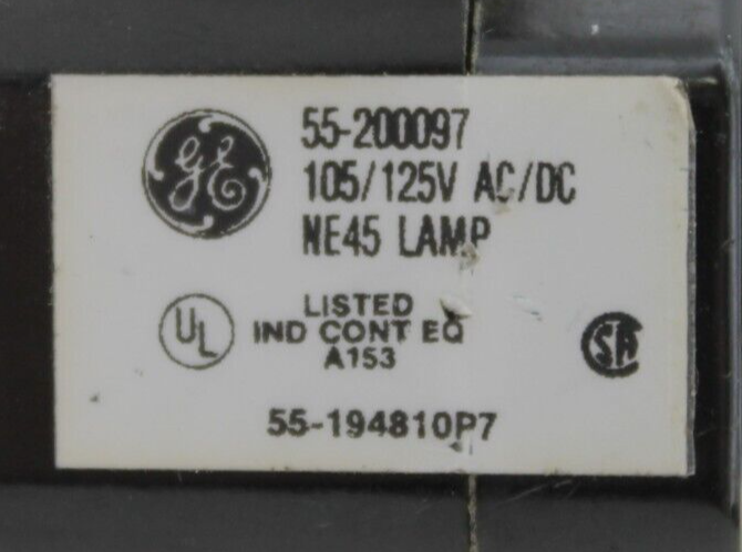 GE CR305X150N Indicator Light