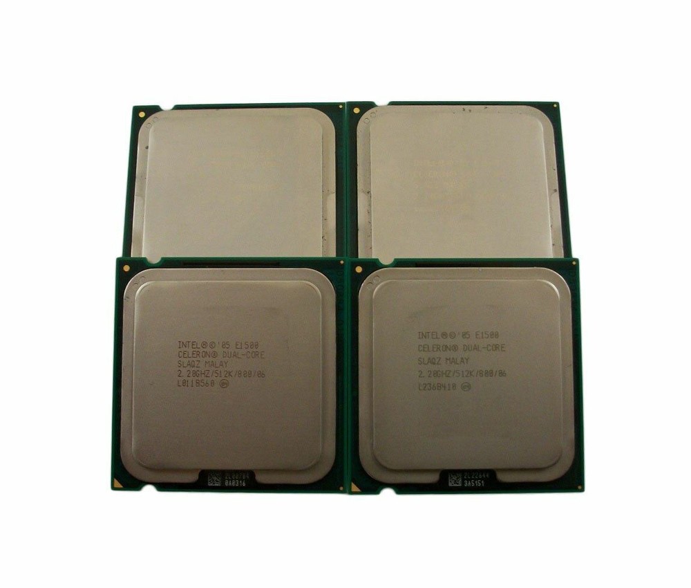 Lot of 4 Intel E1500 2.20GHz Dual-Core Processor