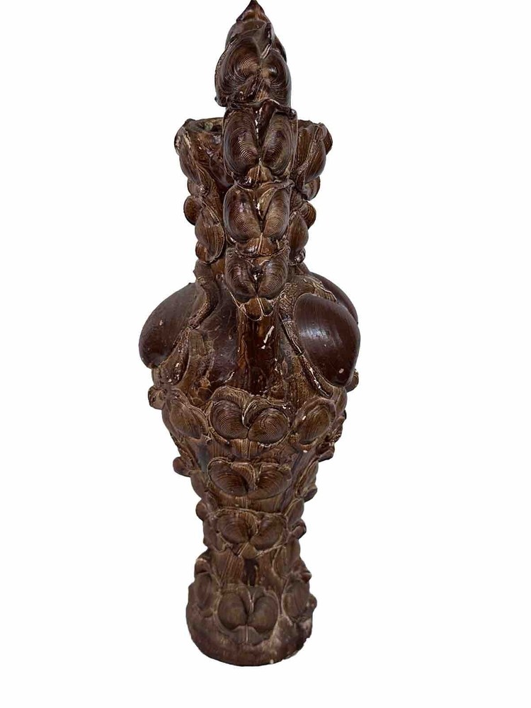 Original natural shell amphora vase 43 cm