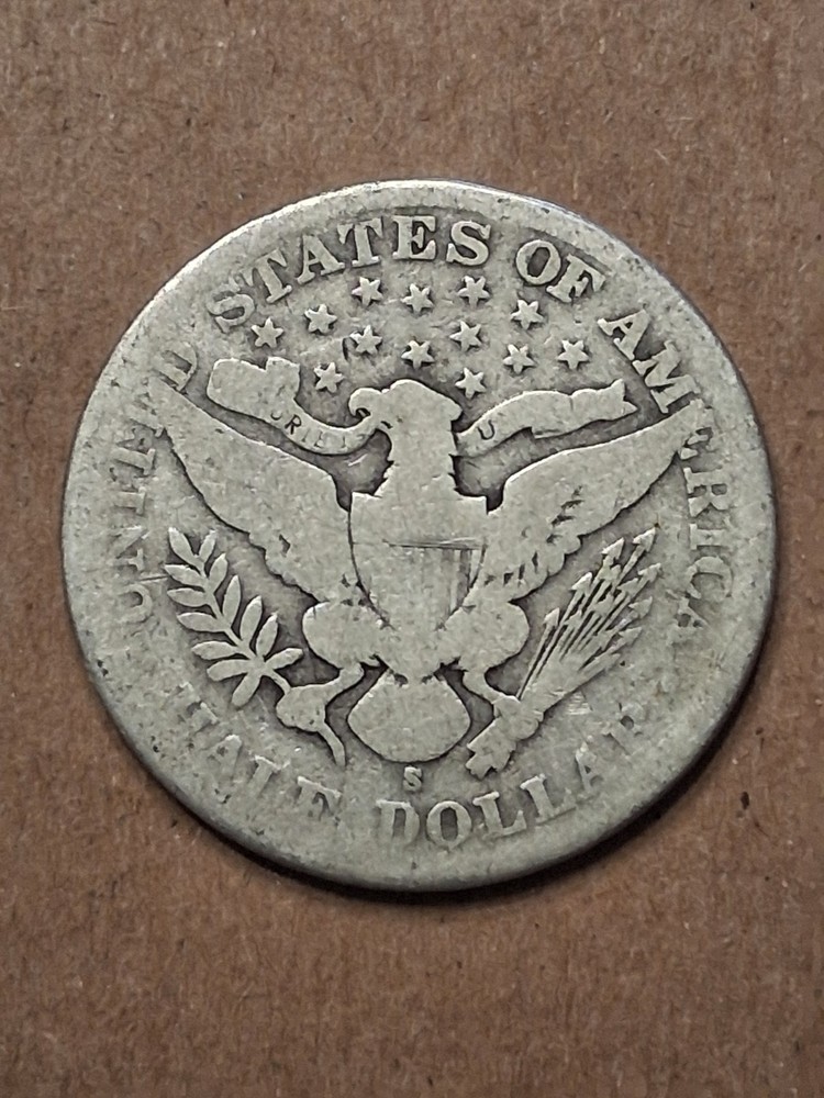 1902 S BARBER HALF DOLLAR
