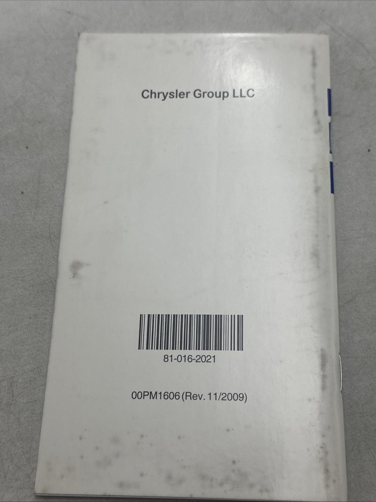 2012 Dodge avenger user guide