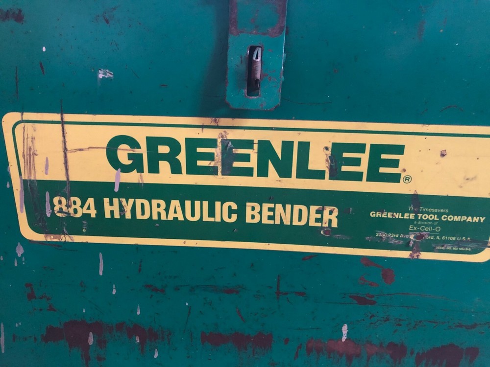 Greenlee 884 Hydraulic Bender 1 1/4" IPS - 4" IPS