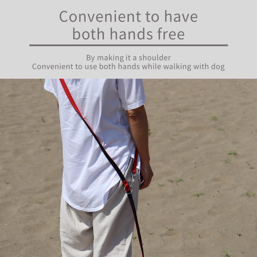 Hakusan Adjustable Leash Dog Shoulder Soft Free Shipping