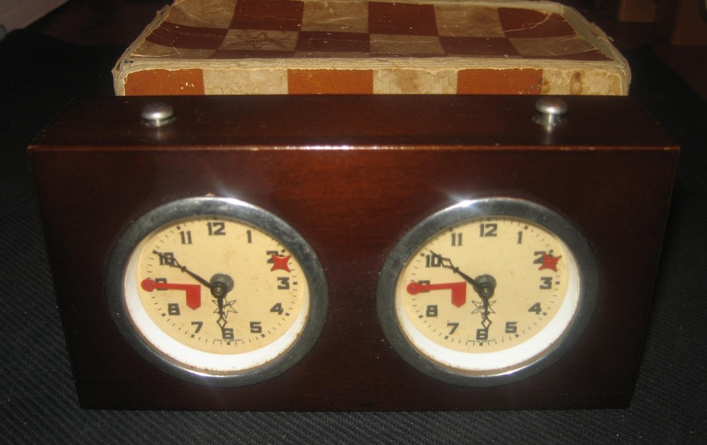 Vintage Alpha German Chess Clock Timer Model # 522