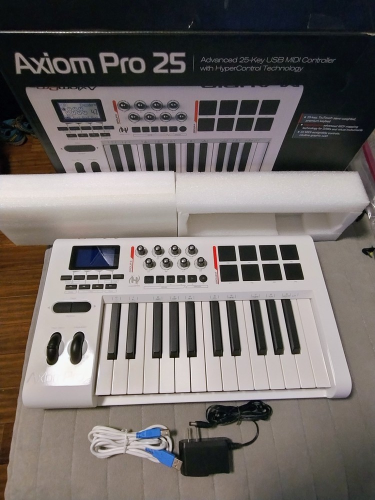 M-Audio Axion pro 25 Advanced 25Key USB MIDI Controller HyperControl Technology