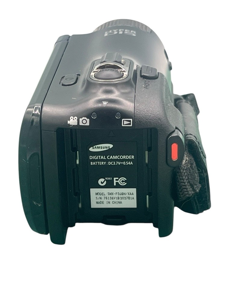Samsung Hyper Dis Camcorder - Black - No Battery