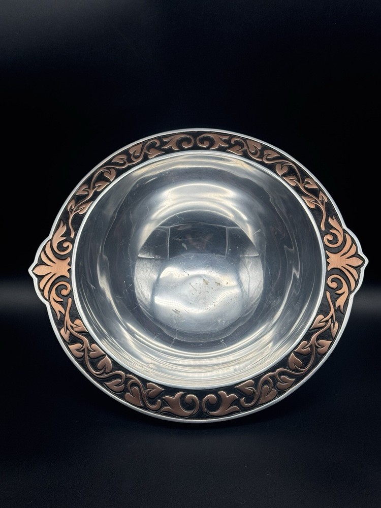 Gorham Silver Bronze Age Hollowware Serving Bowl 14.25”