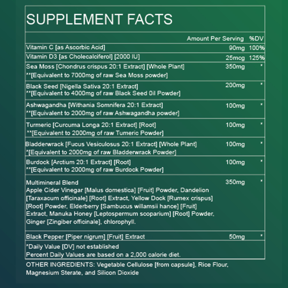 Original Dynamic Vitality Bundle-Sea Moss Multivitamin + Shilajit Power Combo