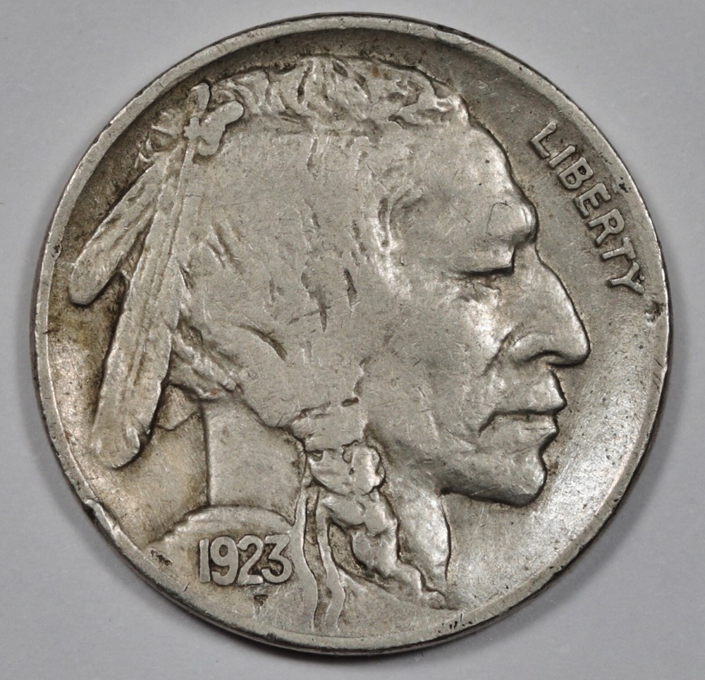 1923 Buffalo Nickel.  XF.  201495