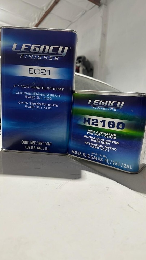 Legacy EC 21 Clearcoat N Hardener. Medium
