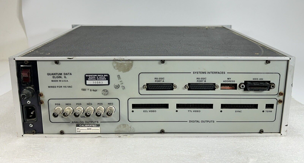 Quantum Data Opix Imager ~ Made in USA ~ Power On / Untested / AS-IS